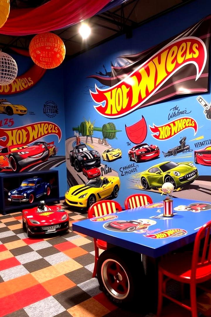 Hot Wheels Themed Decorations - 30 Hot Wheels Birthday Party Ideas