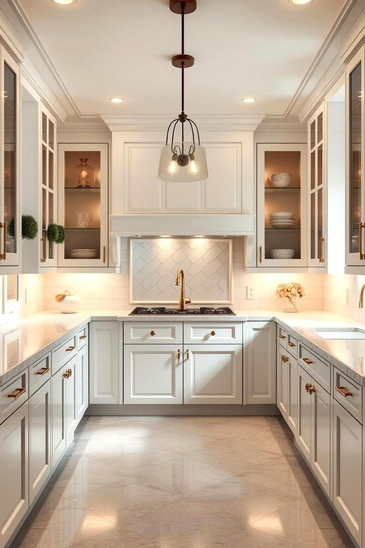 Iconic Symmetry Designs - 30 Art Deco Kitchen Ideas