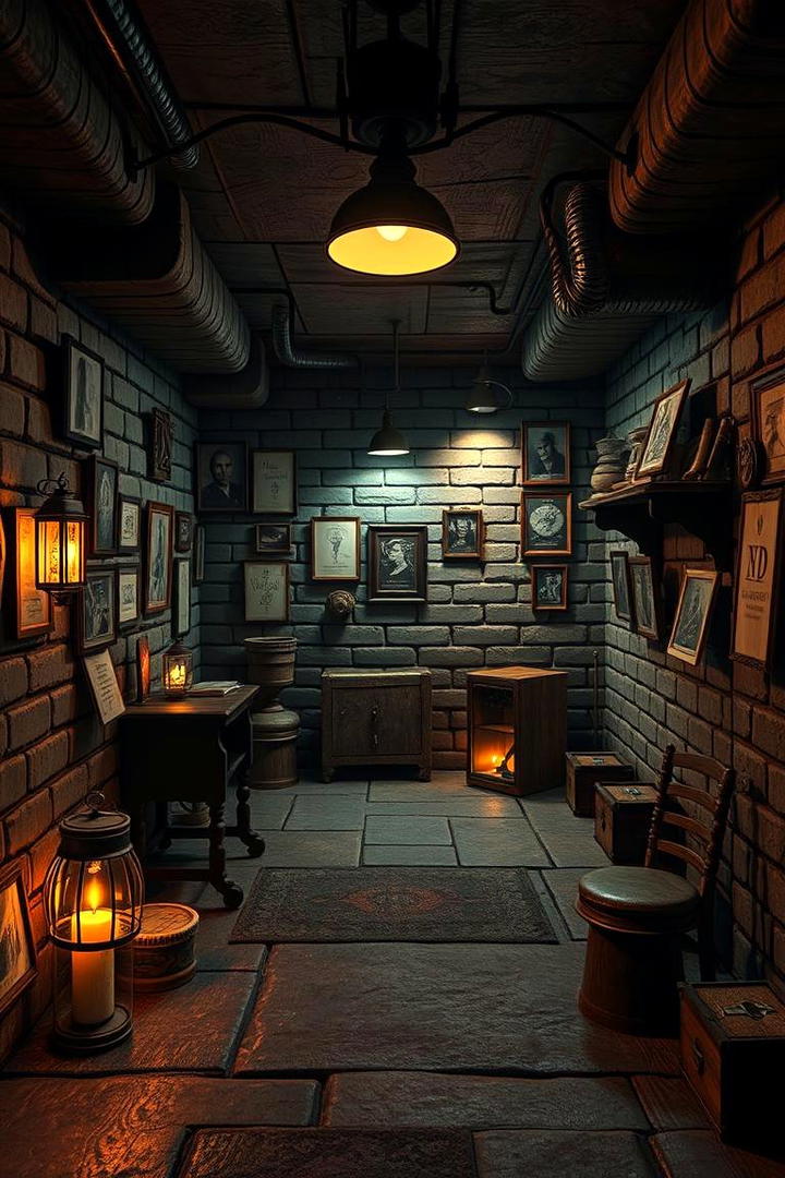 Immersive Puzzle Adventure - 30 Basement Game Room Ideas