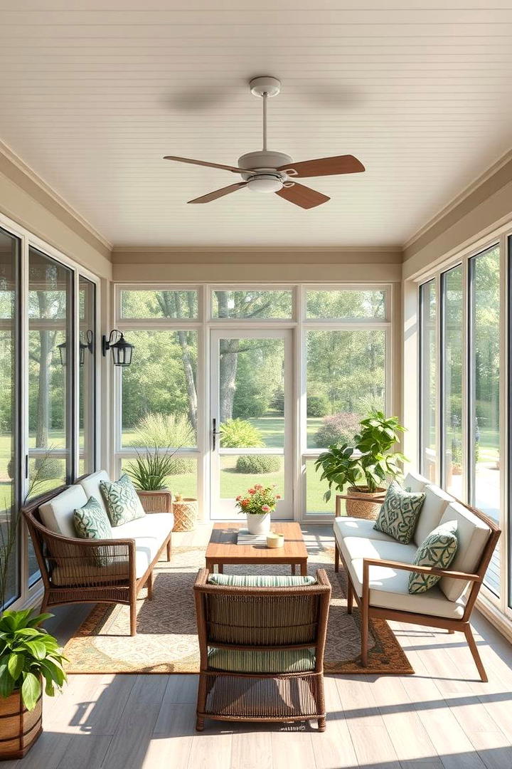 Indoor Outdoor Oasis - 30 Enclosed Porch Ideas