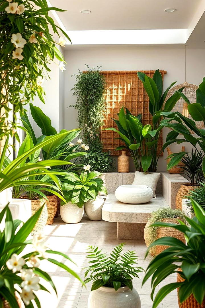 Indoor Plants for Fresh Vibes - 30 Spa Decor Ideas