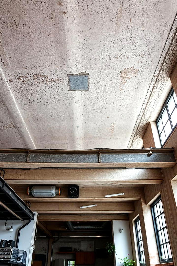 Industrial Chic Inspirations - 30 Accent Ceiling Ideas