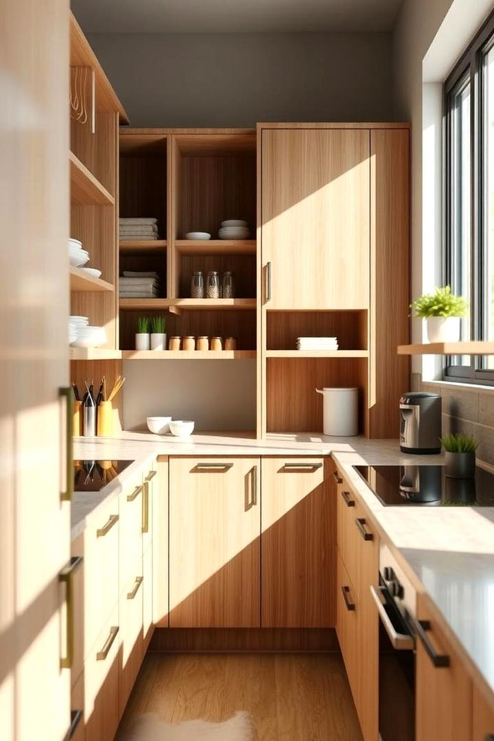 Innovative Cabinetry Designs - 30 Galley Kitchen Ideas