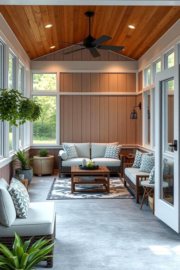 Innovative Multi Functional Space - 30 Enclosed Porch Ideas