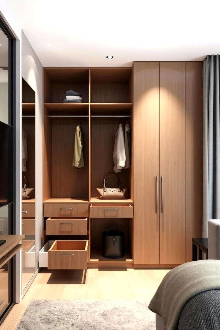 Innovative Multi Functional Storage - 30 Studio Apartment Ideas