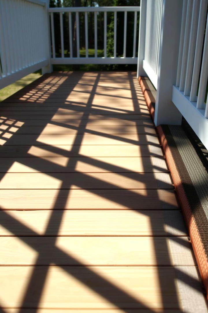 Innovative Shadow Effects - 30 Deck Skirting Ideas