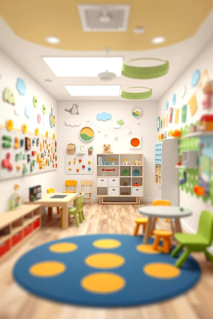 Interactive Learning Areas - 30 Small Nursery Ideas