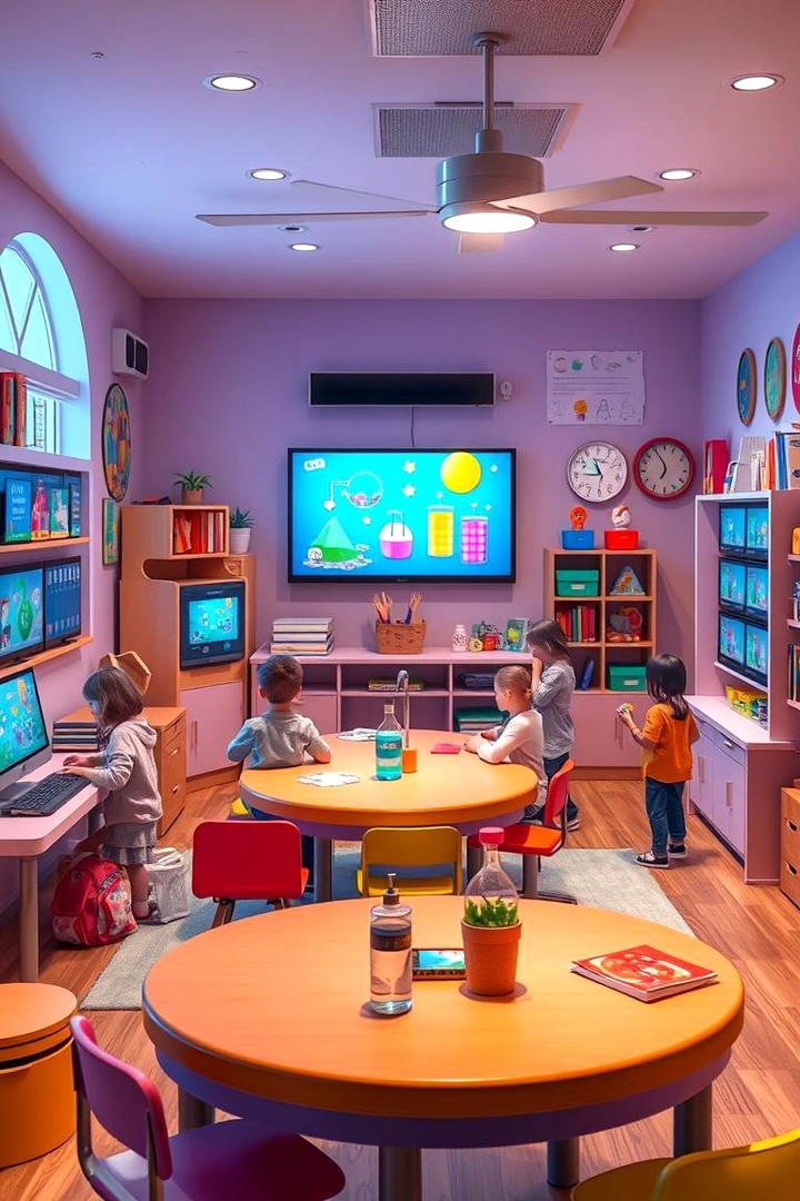 Interactive Learning Stations - 30 Homeschool Room Ideas