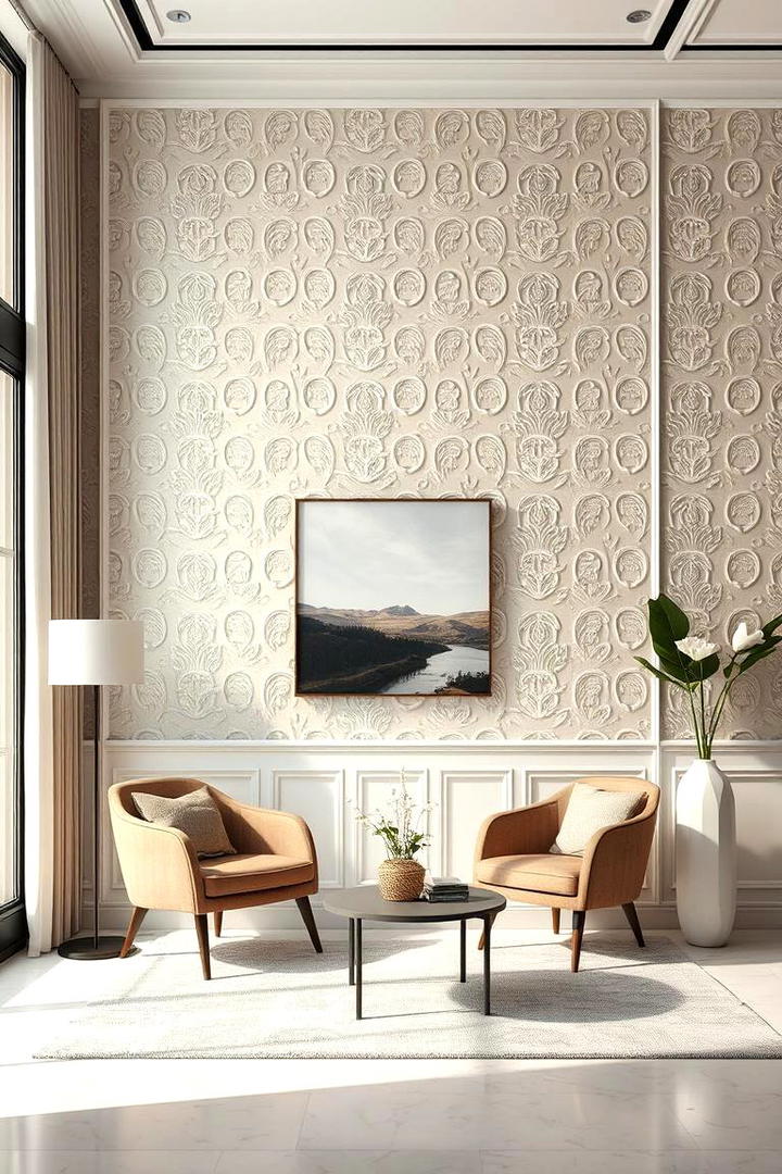 Intriguing Embossed Wallpapers - 30 Wall Covering Ideas