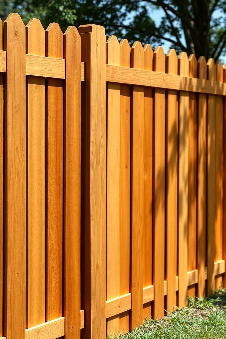 Inviting Caramel Accent - 30 Fence Stain Colors