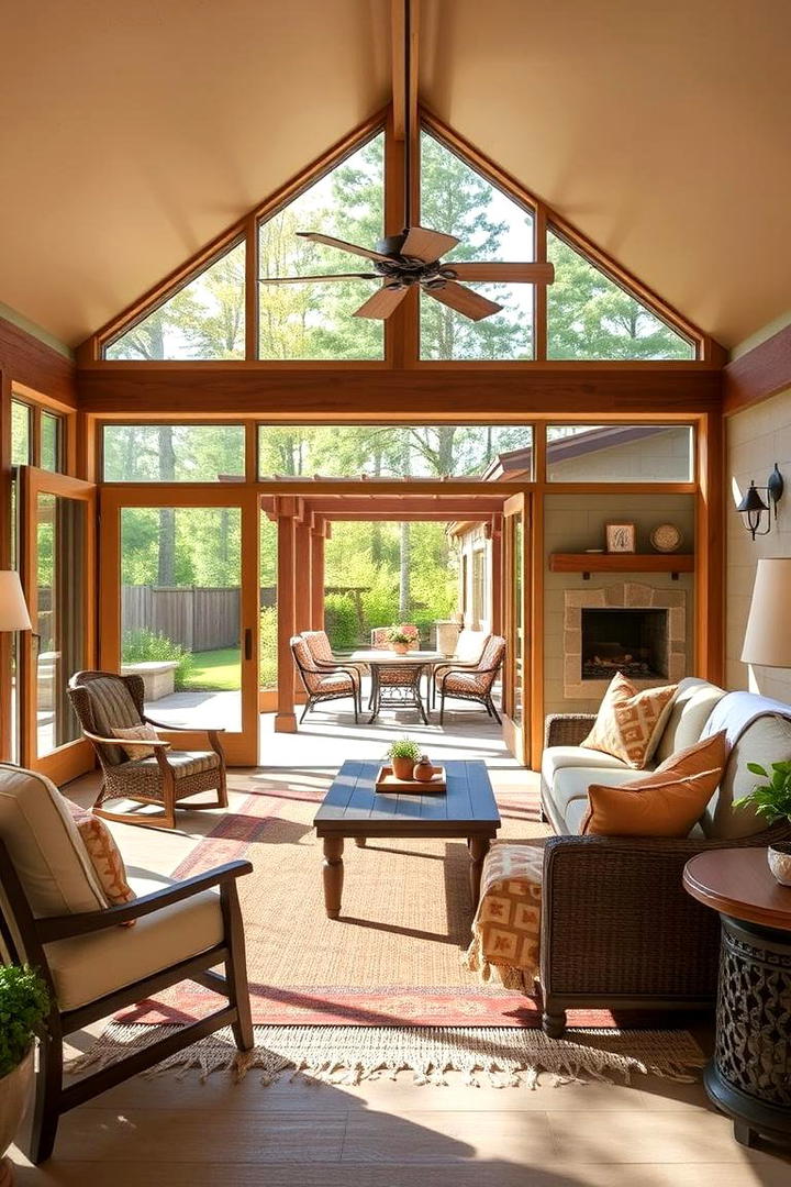 Inviting Patio Integration - 30 Western Living Room Ideas