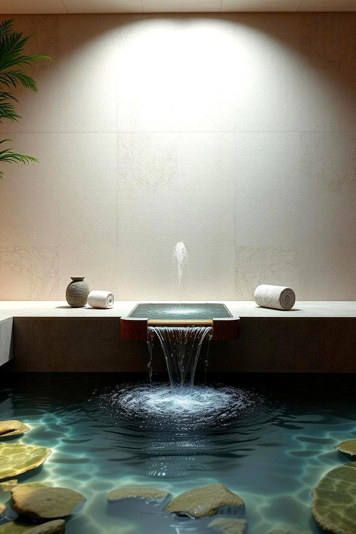 Inviting Water Features for Relaxation - 30 Spa Decor Ideas