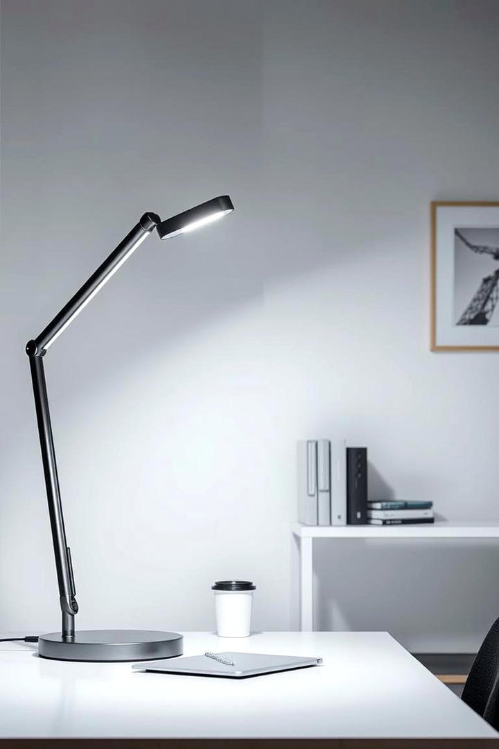 LED Desk Lamps for Focus - 30 Home Office Lighting Ideas