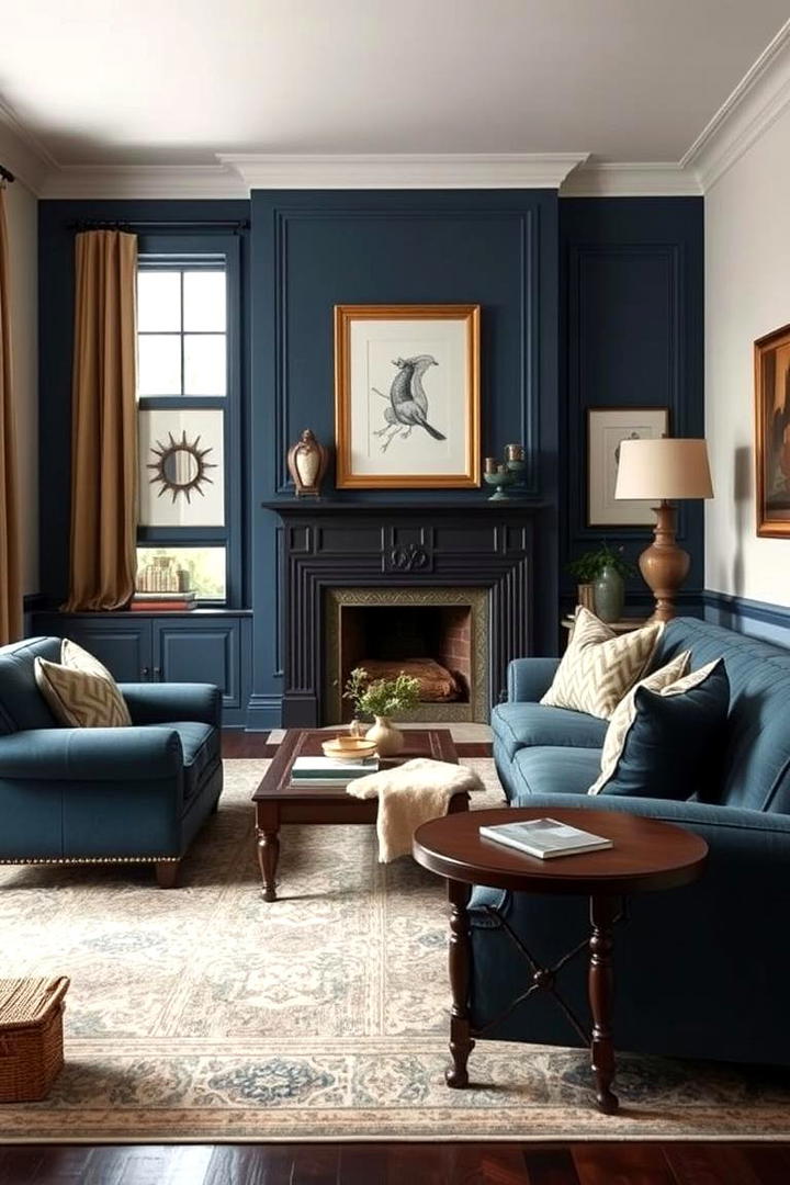 Lapis Blue and Olive Drab Classic - 30 Blue and Green Color Combos for Decorating