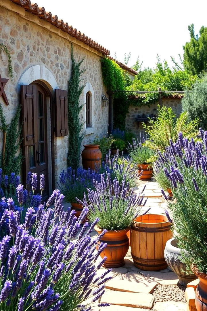 Lavender and Rosemary Haven - 30 Mediterranean Garden Ideas