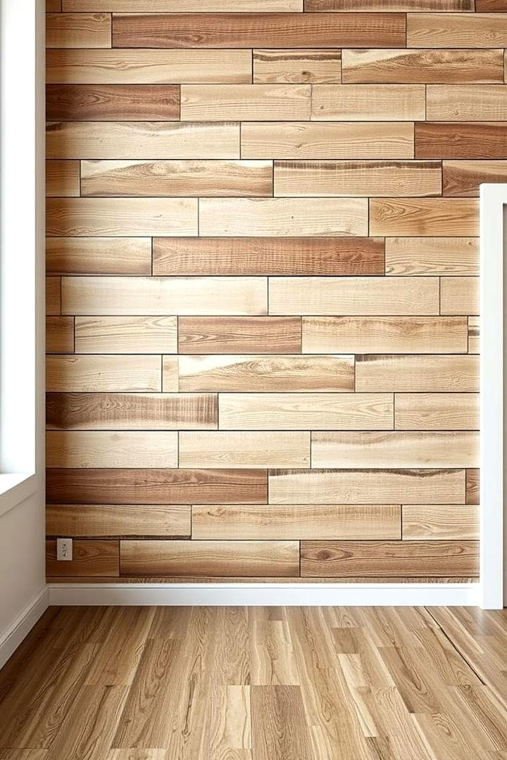 Layered Barnwood Artistry - 30 Barnwood Accent Wall Ideas