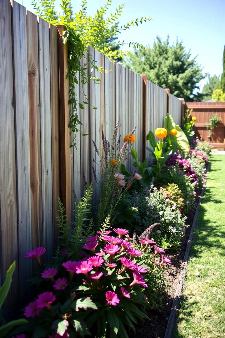 Low Maintenance Options - 30 Simple Fence Line Landscaping Ideas