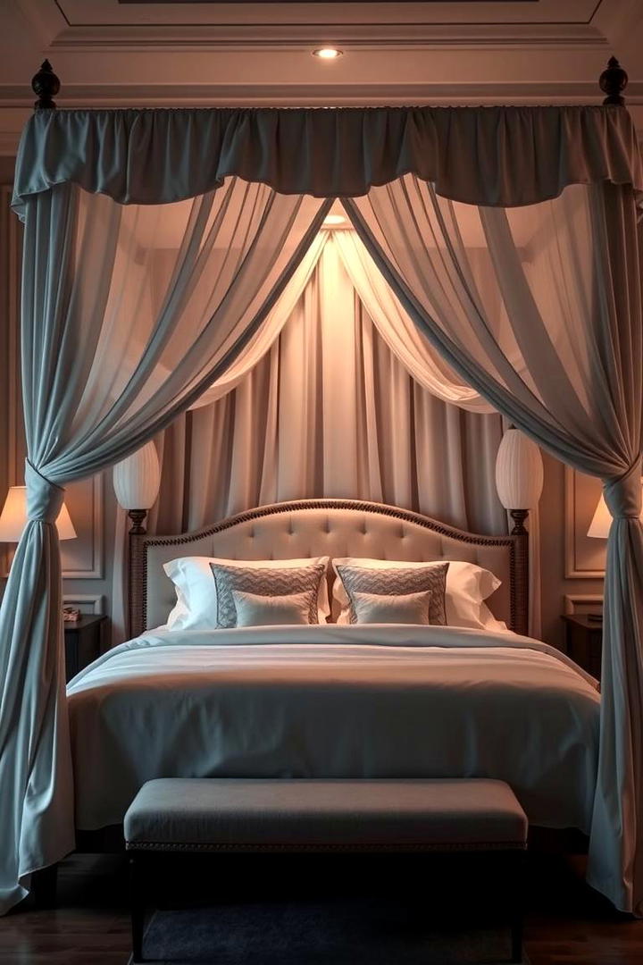 Luxurious Canopy Bed - 30 romantic bedroom ideas