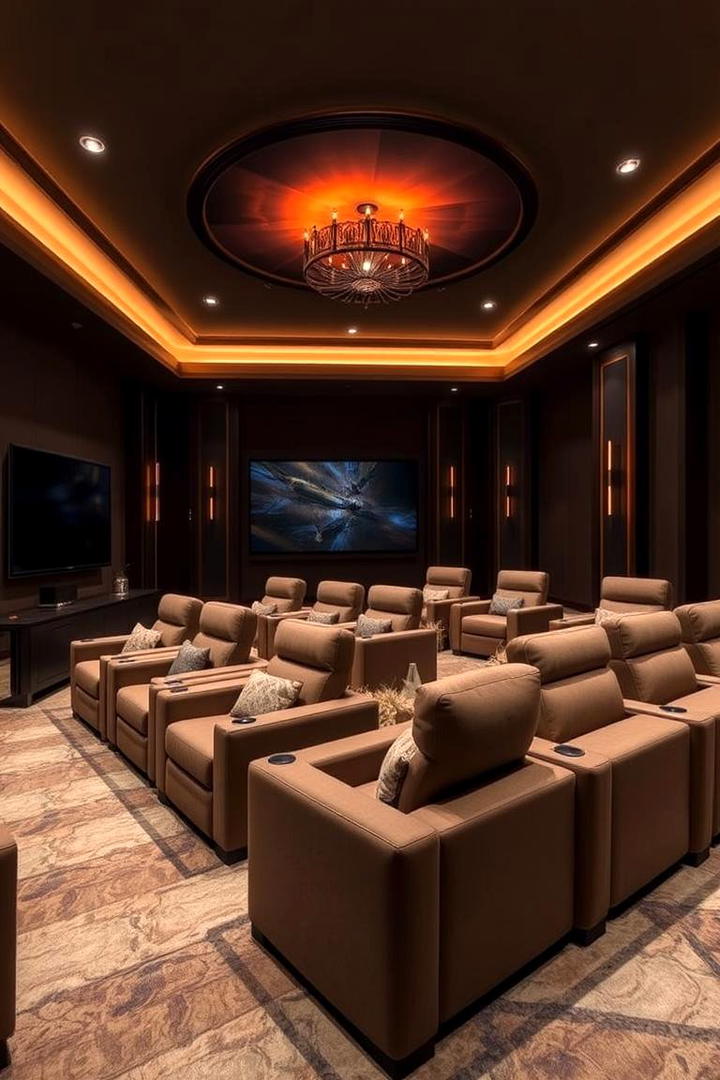 Luxurious Home Theater - 30 Great Room Ideas