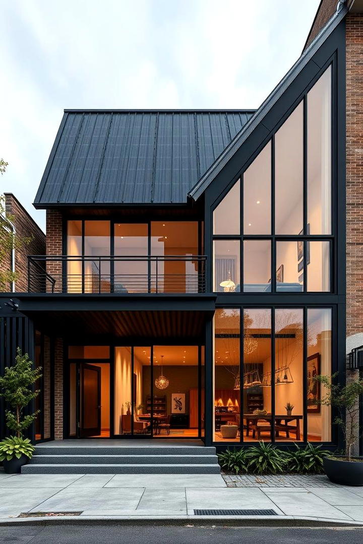 Luxury Loft Living - 30 houses with black roofs