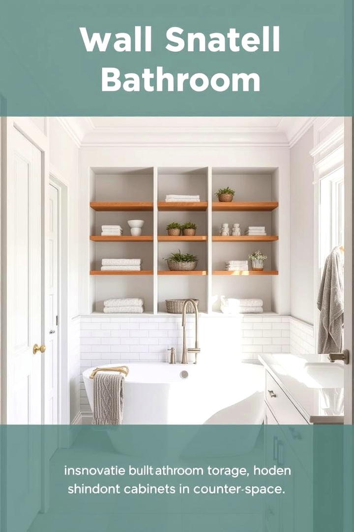 Maximized Storage Solutions - 30 Small Master Bathroom Ideas