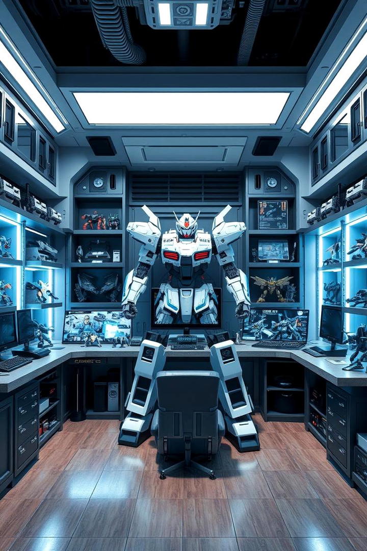 Mecha Marvel Space - 30 Anime Room Ideas