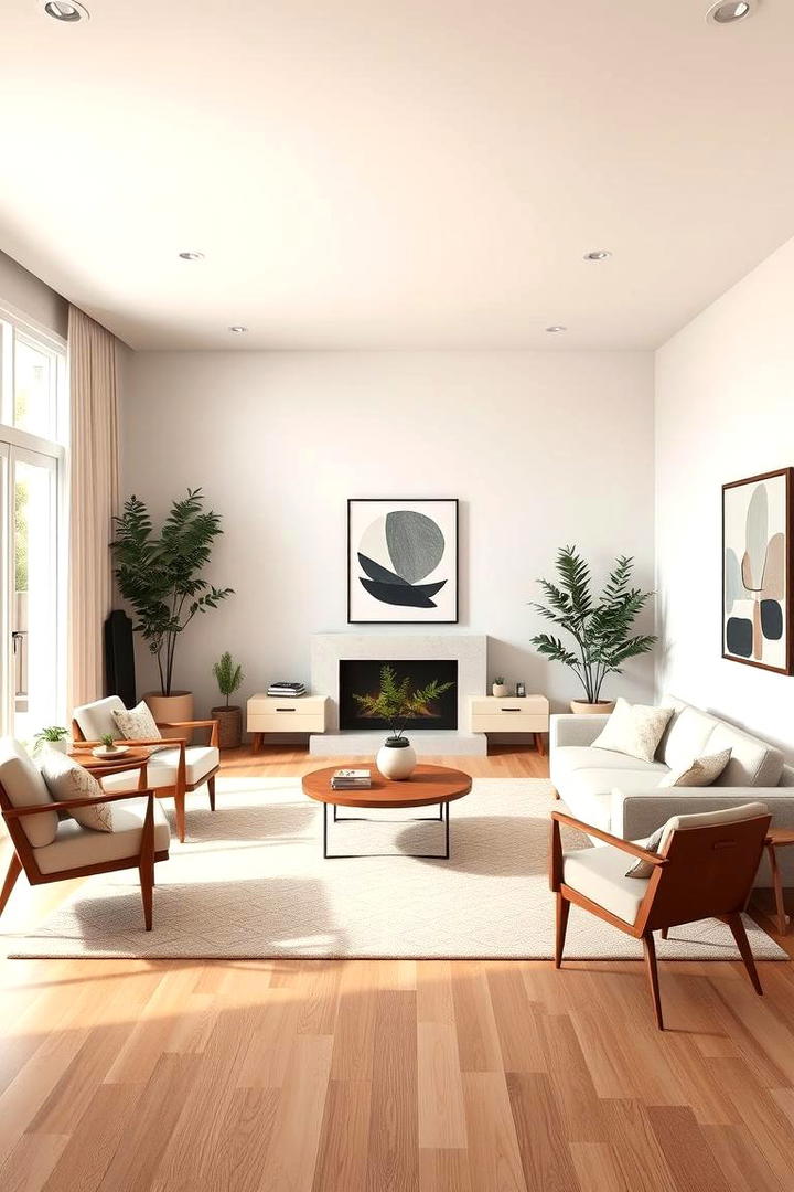 Mid Century Modern Minimalism - 30 1950s Living Room Ideas