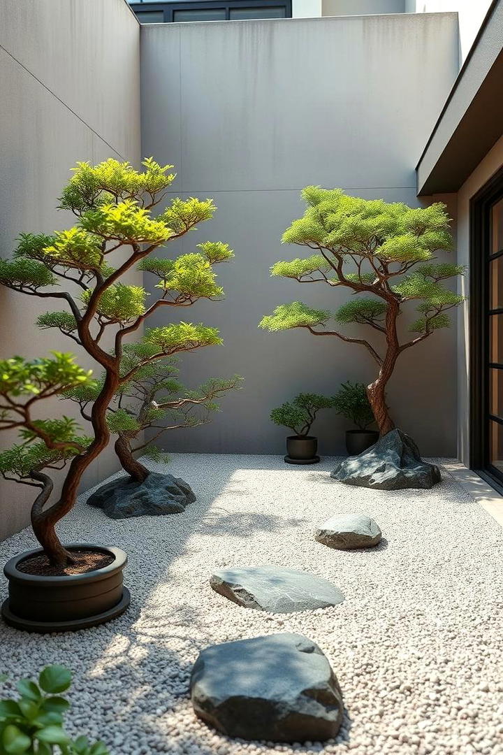 Miniature Zen Courtyard - 30 Japanese Garden Ideas