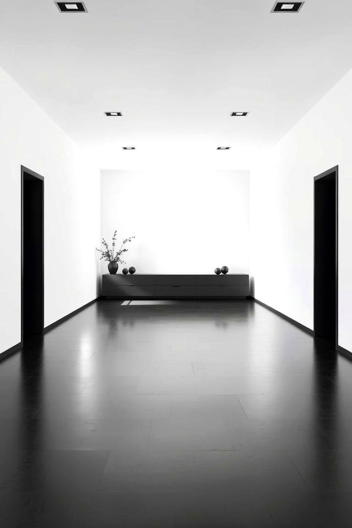 Minimalist Black and White - 30 Floor and Wall Color Ideas