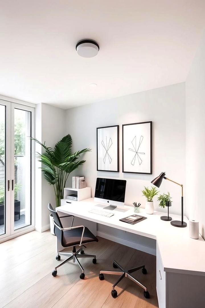 Minimalist Lighting Design - 30 Home Office Lighting Ideas