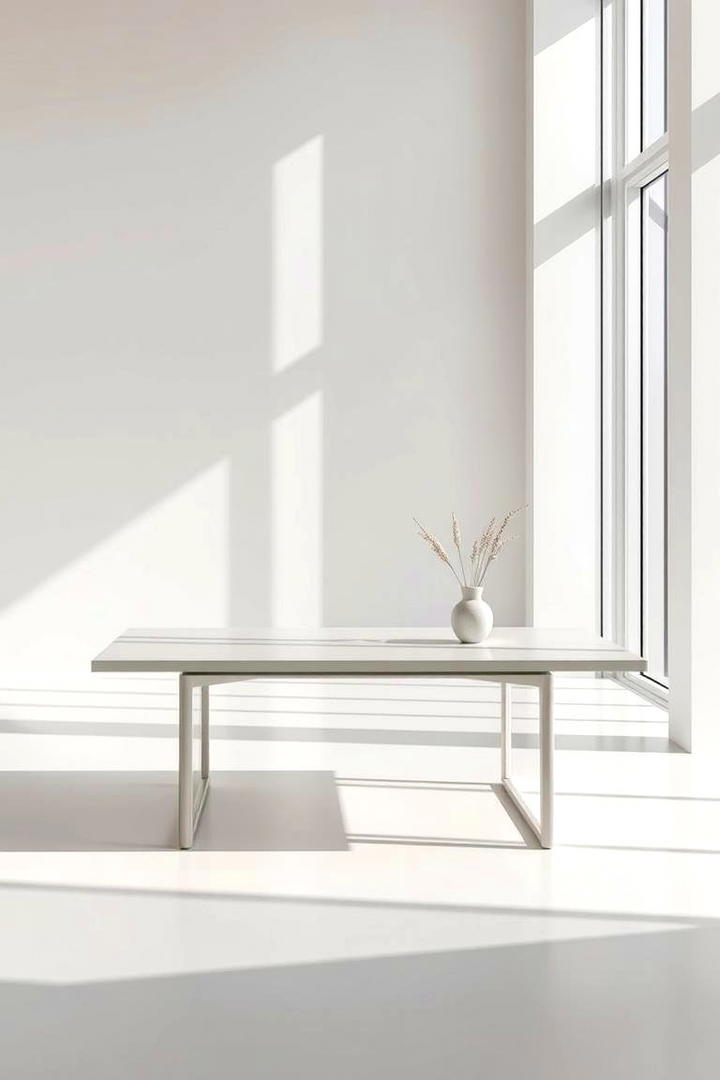 Minimalist Modern Table - 30 Table Design Ideas