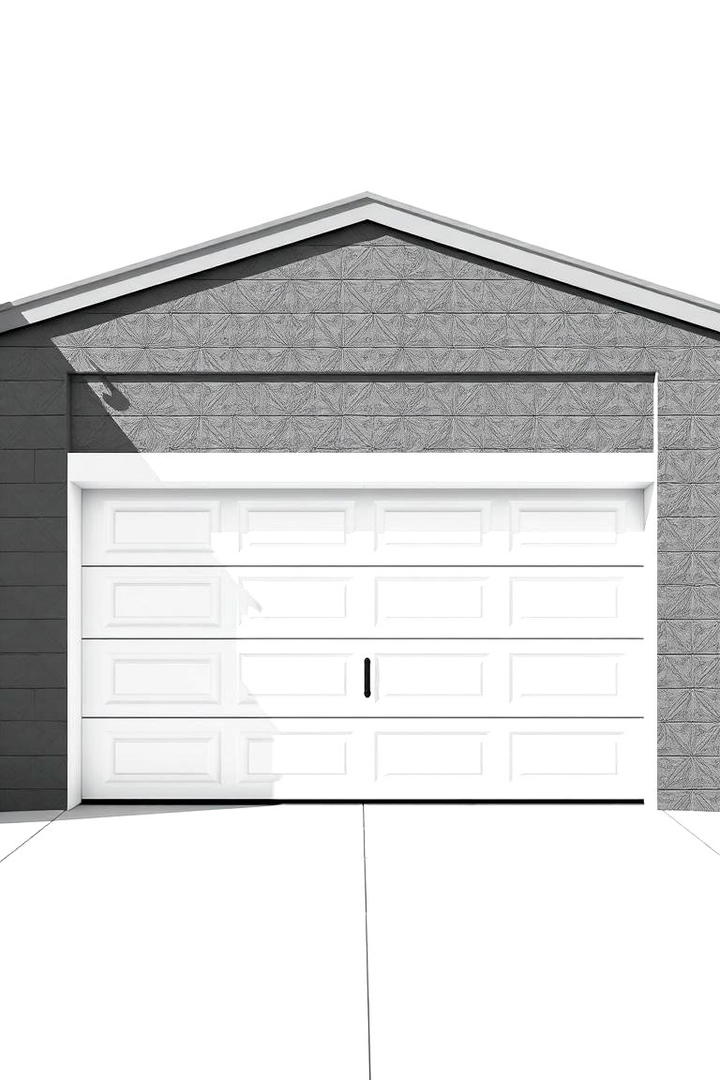 Minimalist Monochrome - 30 Garage Door Murals