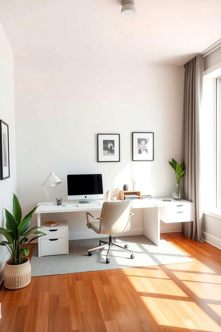 Minimalist Office Design - 30 Budget Home Office Ideas