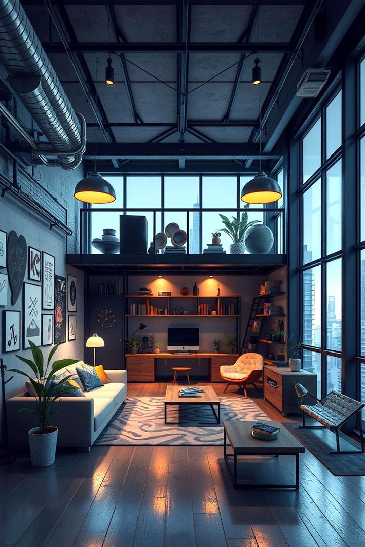 Modern Anime Loft - 30 Anime Room Ideas