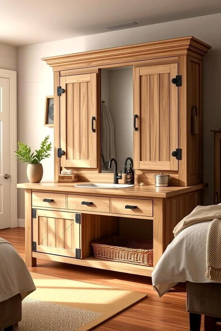 Modern Farmhouse Vanity Design - 30 Bedroom Vanity Ideas