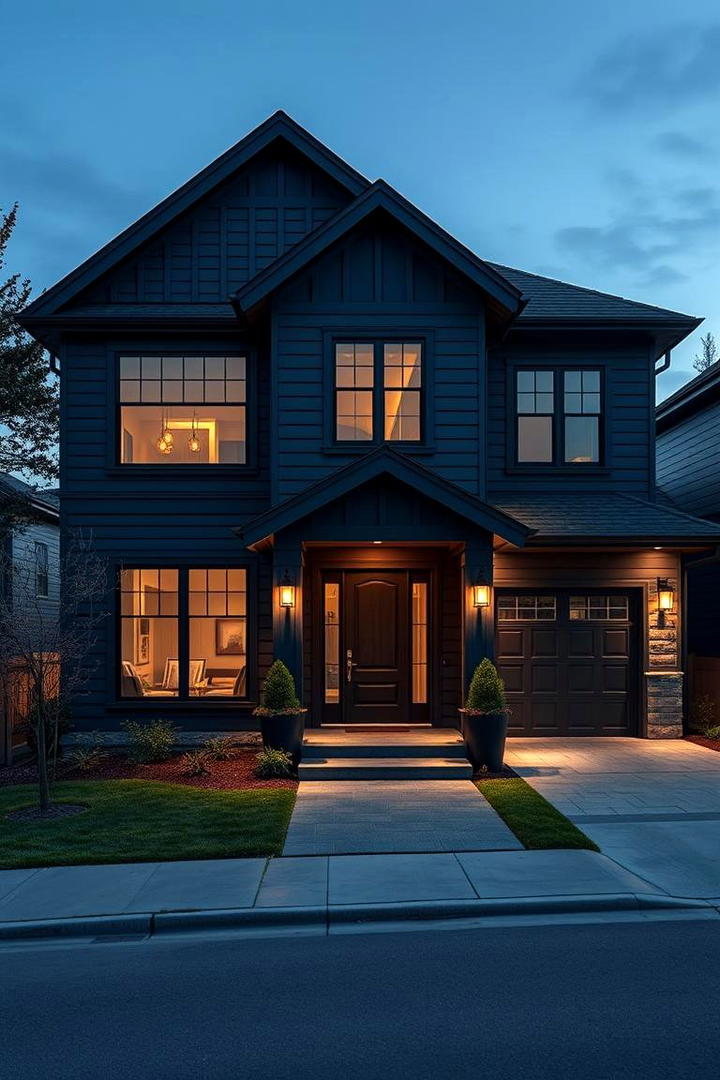 Modern Indigo Expanse - 30 Blue Exterior House Colors