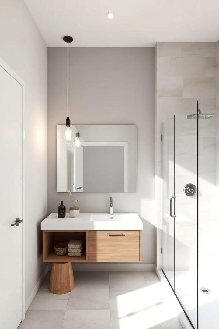 Modern Minimalism - 30 Bathroom Pendant Lighting Ideas