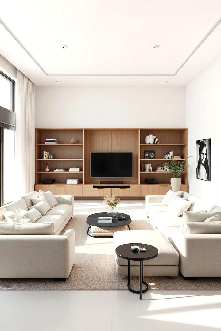 Modern Minimalist Chic - 30 Pinterest Living Room Decor Ideas