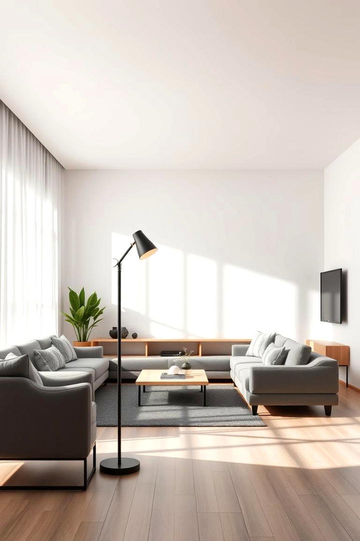 Modern Minimalist Floor Lamp - 30 Living Room Floor Lamp Ideas and Inspiration