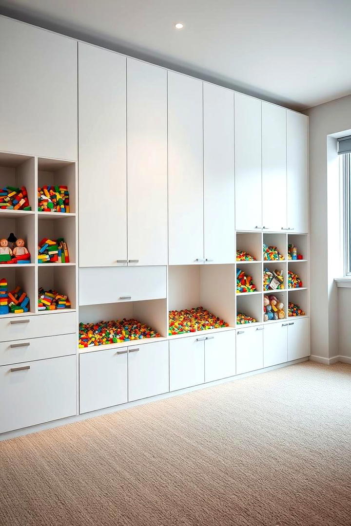 Modern Minimalist Solutions - 30 Lego Storage Ideas