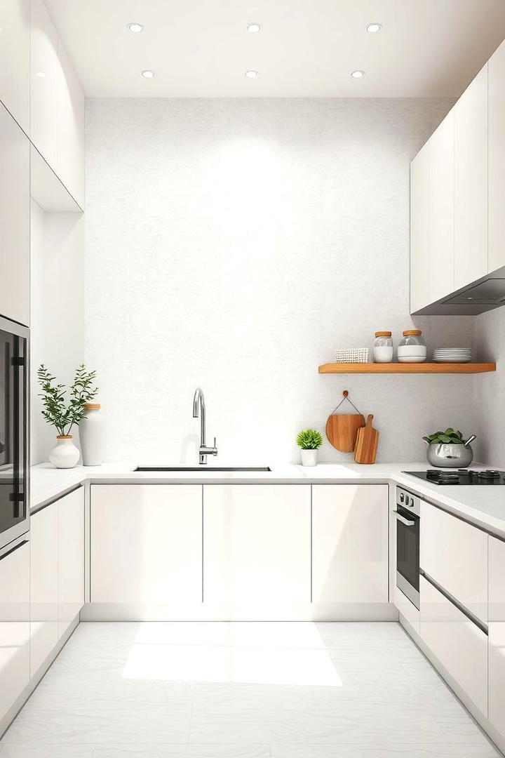 Modern Minimalist Style - 30 Kitchen Wallpaper Ideas