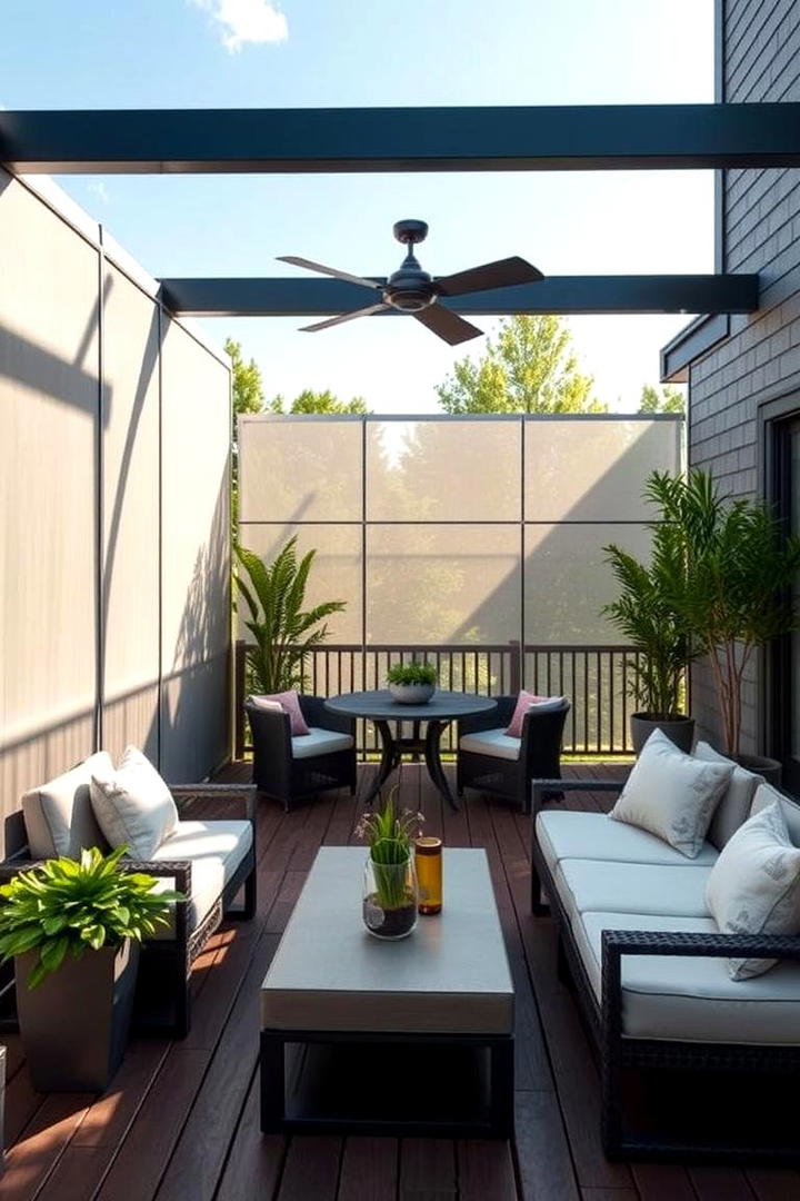 Modular Outdoor Screens - 30 Deck Privacy Ideas