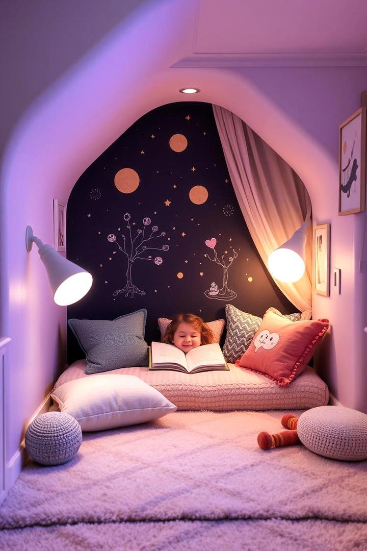 Multi Sensory Space - 30 kids reading nook ideas