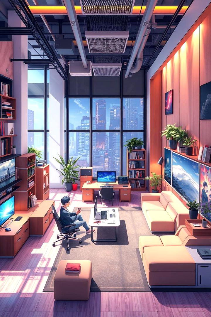 Multifunctional Anime Space - 30 Anime Room Ideas