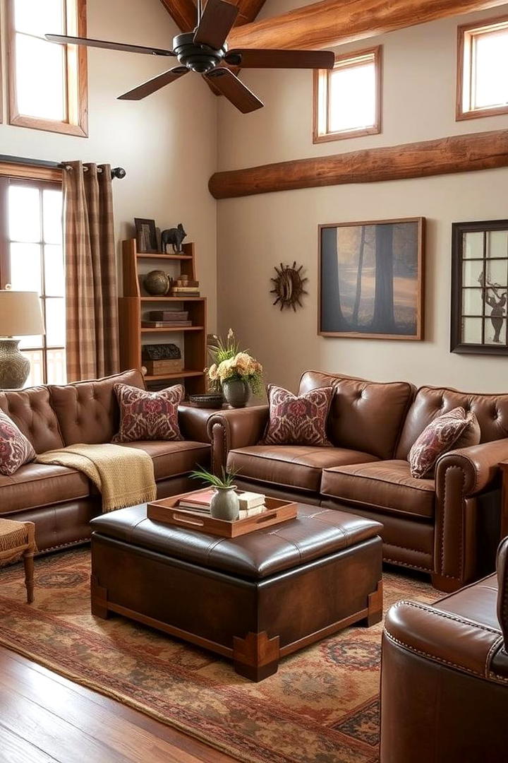 Multifunctional Space Design - 30 Western Living Room Ideas