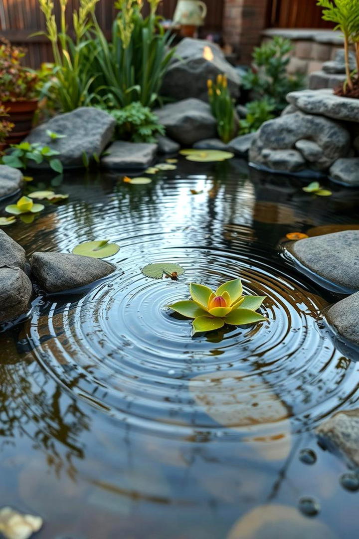 Natural Pond Serenity - 30 Rustic Landscaping Ideas