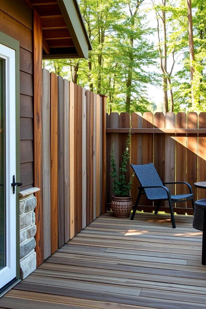 Nature Inspired Fencing - 30 Deck Privacy Ideas