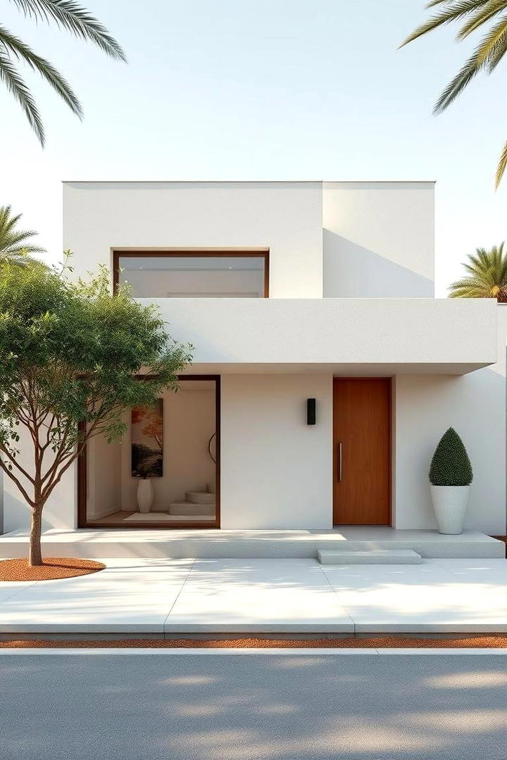 Neutral Tone Exteriors - 30 Minimalist House Exterior Ideas