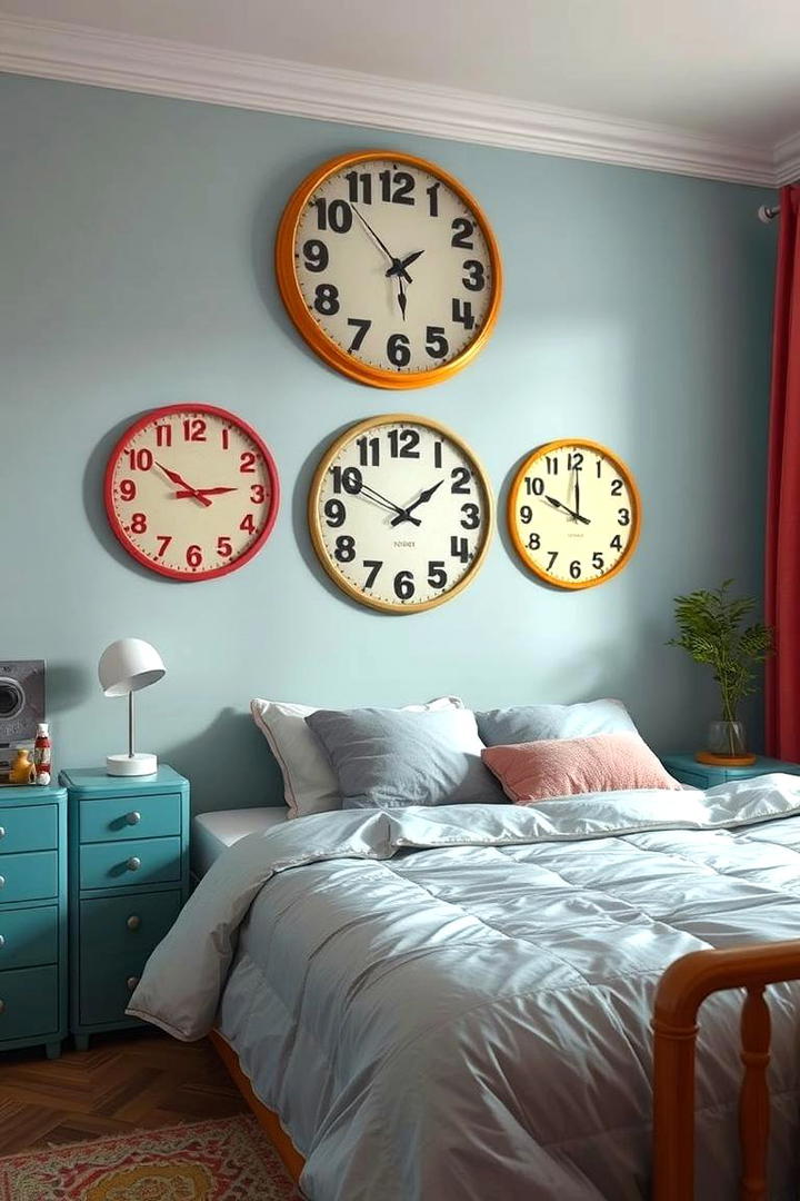 Nostalgic Clock Designs - 30 90s Bedroom Decor Ideas