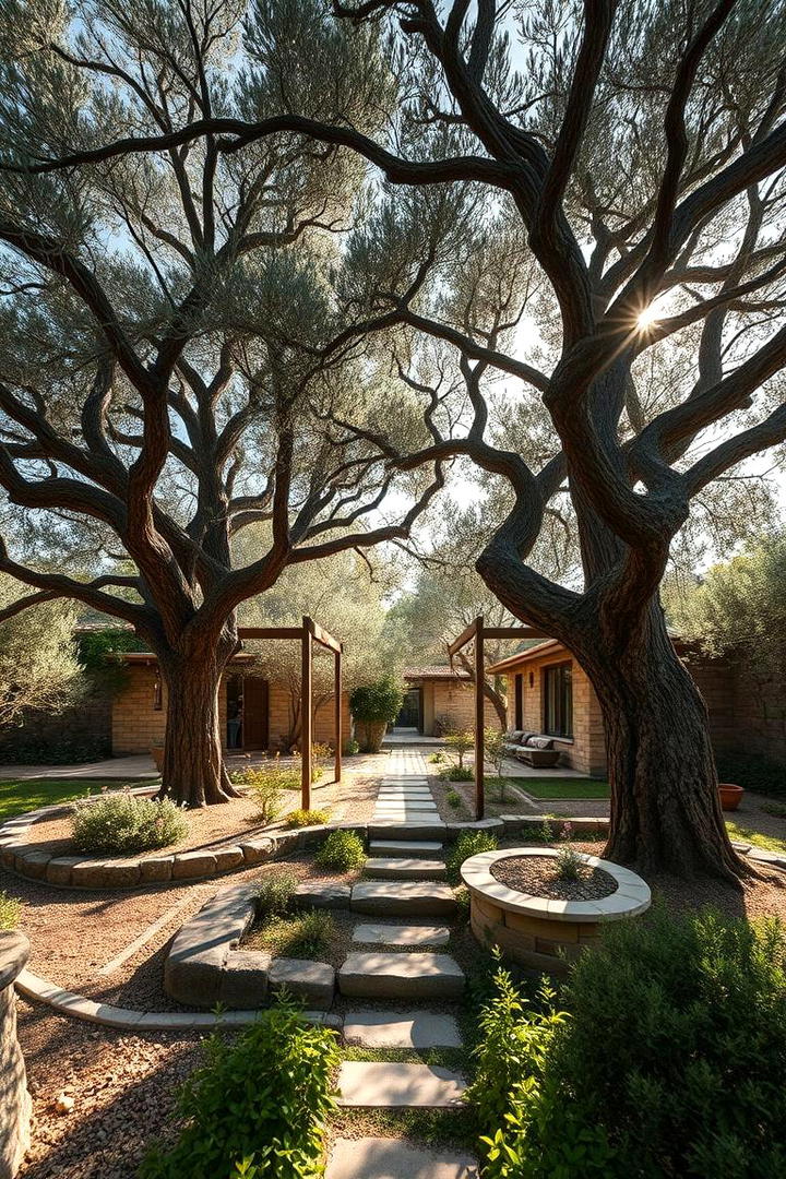 Olive Grove Retreat - 30 Mediterranean Garden Ideas